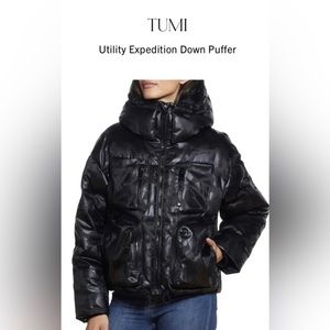 Tumi Noir Camouflage down puffer jacket